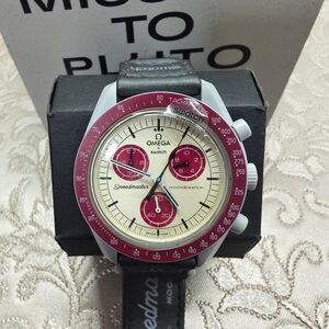 Swatch X Omega Moonswatch Mission To The Pluto Watch